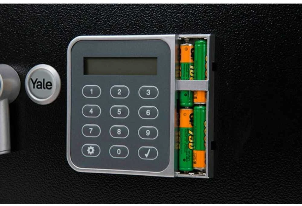 Seifas - Yale YSG/250/DB2 16L Plieninis Juodas