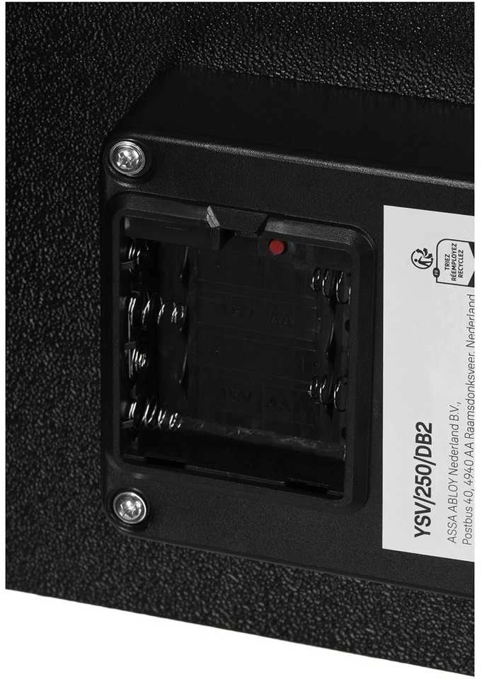 Seifas - Yale YSV/250/DB2 16.3L Plieninis Juodas