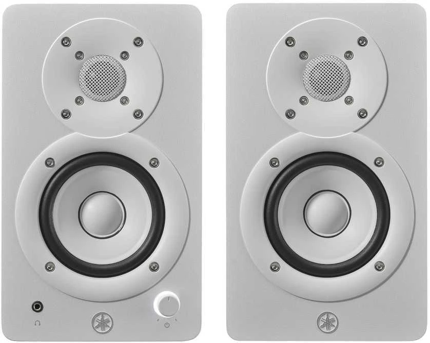 Kompiuterio kolonėlės Studijinės monitorinės kolonėlės Yamaha HS3 baltos