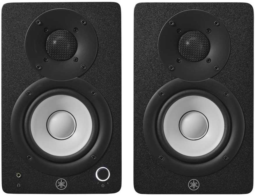 Studijinės monitorinės kolonėlės Yamaha HS4 juodos