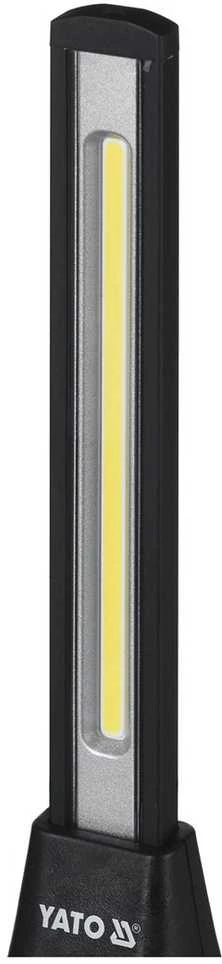 YATO įkraunamas žibintas COB LED 5W + 3W