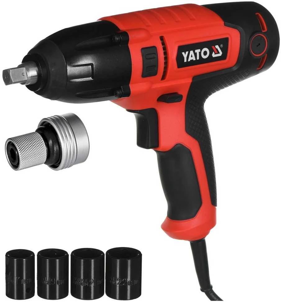 YATO elektrinis smūginis veržliasukis YT-82020 450 W 1/2" 450 Nm