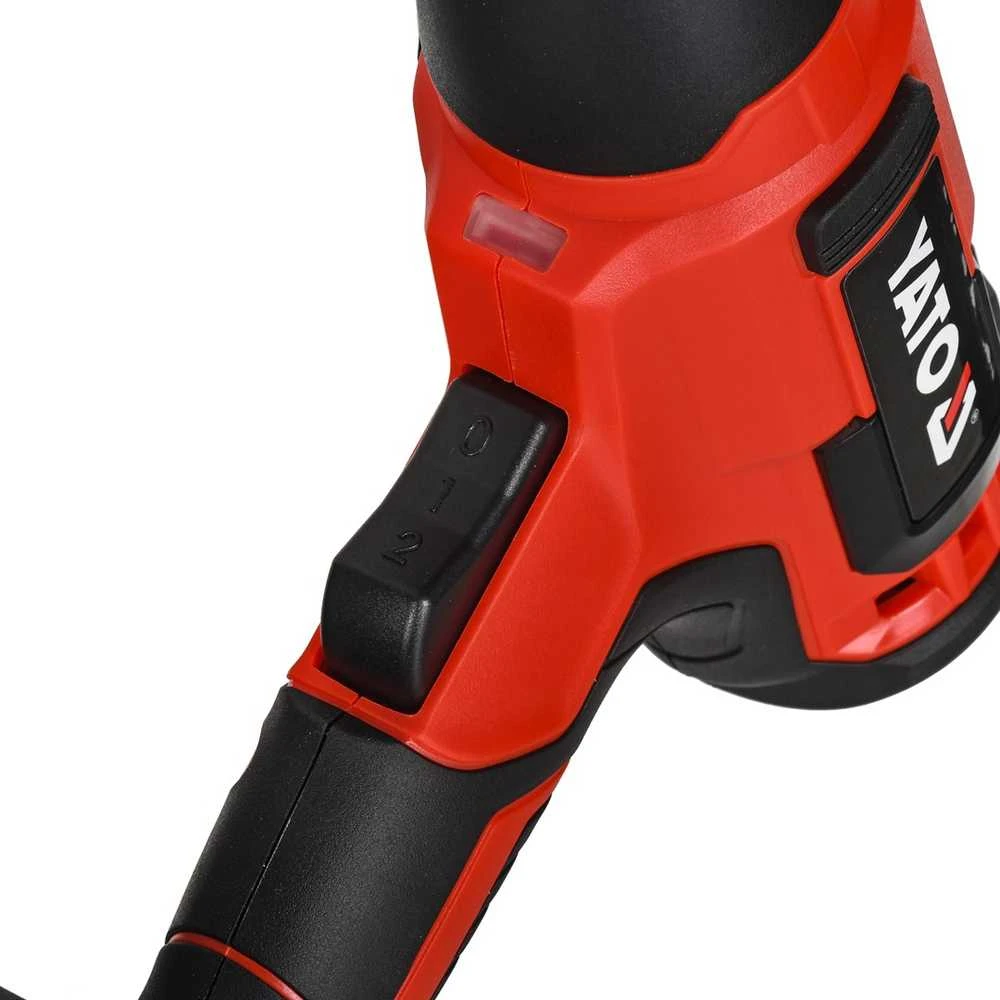 YATO ŠILDYMAS 18V℃550° II PAVAROS / BE AKUMULIATORIŲ IR ĮKROVIMO