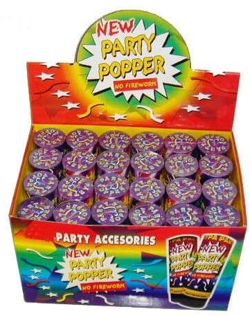 Yongkang PAPER CONFETTI SHOOTER 8111 11CM(24/288)