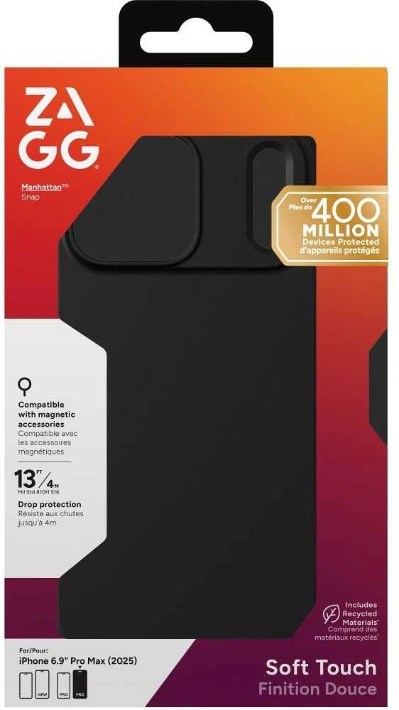 ZAGG Manhattan Snap MagSafe dėklas, skirtas iPhone 17 Pro Max – Judas