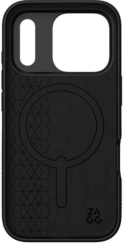 ZAGG Manhattan Snap MagSafe dėklas, skirtas iPhone 17 Pro - juodas