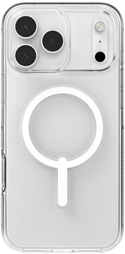 ZAGG Crystal Palace Snap – permatomas MagSafe dėklas, skirtas iPhone 17 Pro Max telefonui