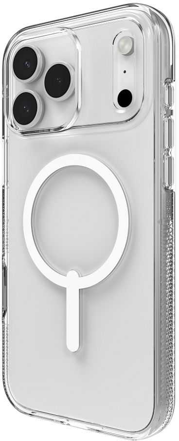 ZAGG Crystal Palace Snap – permatomas MagSafe dėklas, skirtas iPhone 17 Pro Max telefonui