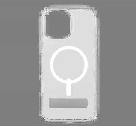 ZAGG Crystal Palace Snap Kickstand MagSafe dėklas su stovu, skirtas iPhone 16 Pro Max – skaidrus