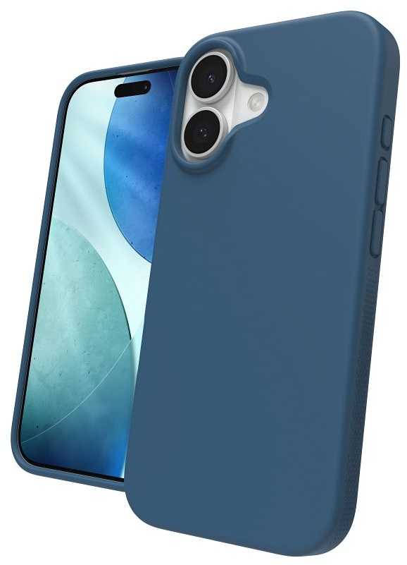 ZAGG Manhattan Snap MagSafe dėklas, skirtas iPhone 17 - Mėlyna