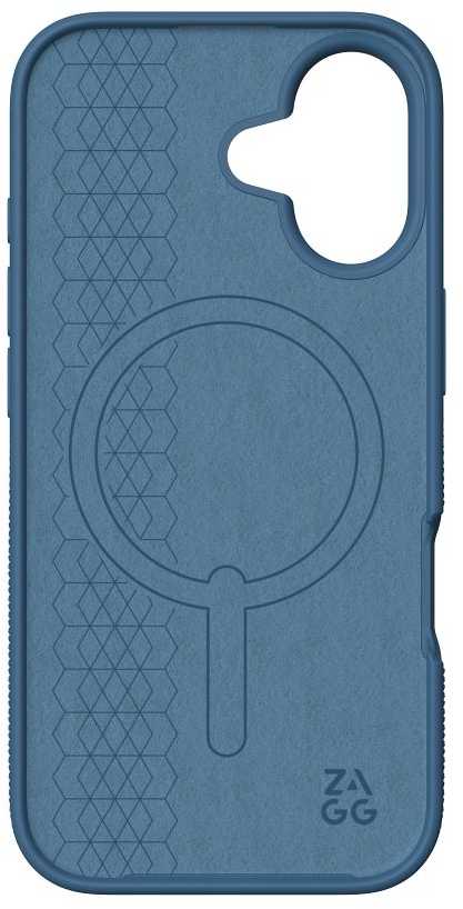 ZAGG Manhattan Snap MagSafe dėklas, skirtas iPhone 17 - Mėlyna
