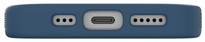ZAGG Manhattan Snap MagSafe dėklas, skirtas iPhone 17 - Mėlyna