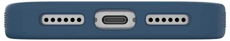 ZAGG Manhattan Snap MagSafe dėklas, skirtas iPhone 17 Pro Max - Mėlyna