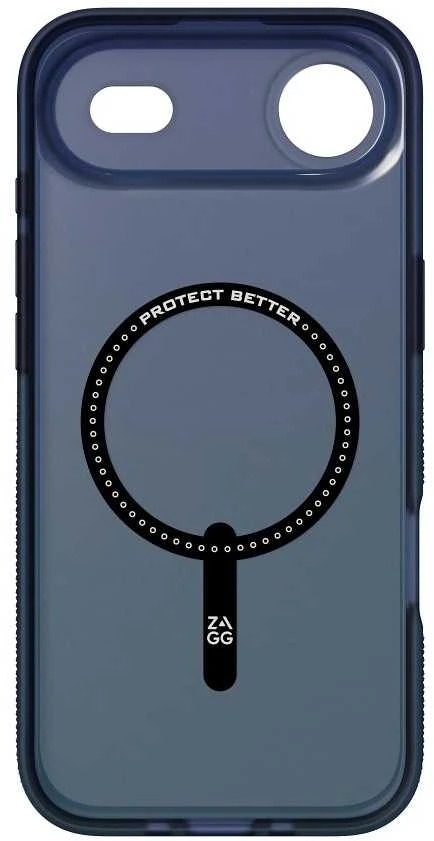 ZAGG dėklas MILAN SNAP, suderinamas su „MagSafe“, skirtas IPHONE 17 Air raven feather