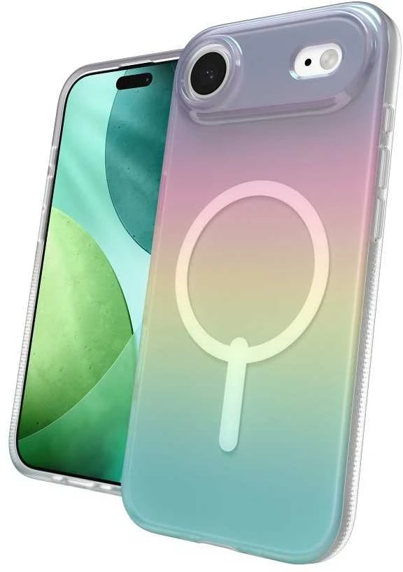 ZAGG dėklas MILAN SNAP, suderinamas su „MagSafe“, skirtas IPHONE 17 Air irizuojantis