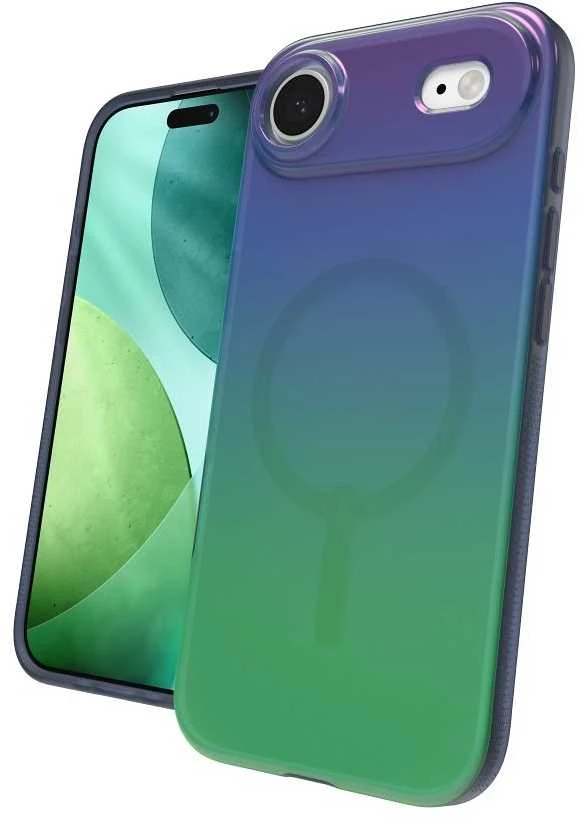 ZAGG dėklas MILAN SNAP, suderinamas su „MagSafe“, skirtas IPHONE 17 Air raven feather