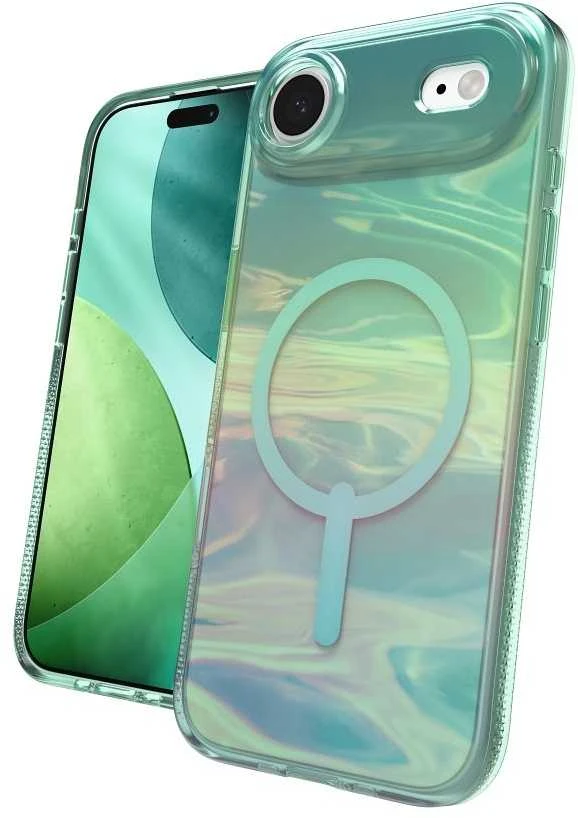 ZAGG dėklas MILAN SNAP, suderinamas su „MagSafe“, skirtas IPHONE 17 Air oil slick