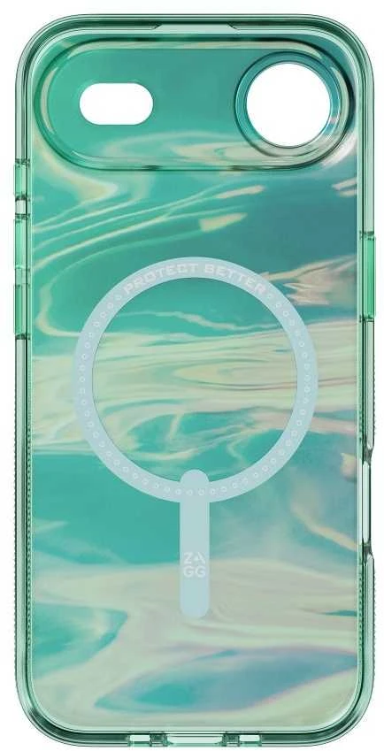ZAGG dėklas MILAN SNAP, suderinamas su „MagSafe“, skirtas IPHONE 17 Air oil slick