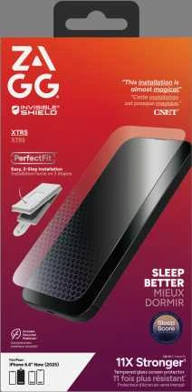 ZAGG Invisibleshield Glass XTR5 grafeno ekrano apsauga su Mėlyna šviesos filtru, skirta iPhone Air