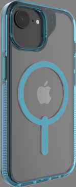 Dėklas ZAGG Santa Cruz Snap Case su MagSafe, skirtas iPhone 16e (2025) / 15 / 14 / 13 - Mėlyna