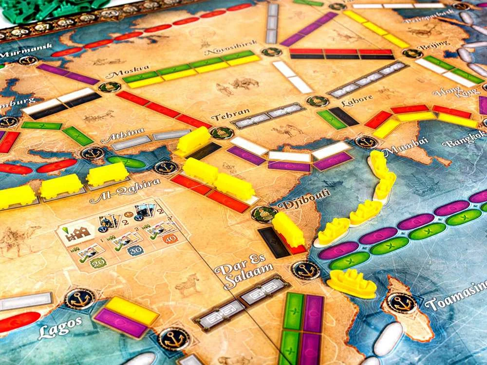 Žaidimas „Rebel Ride Around the World“ – dvipusė lenta GR0750
