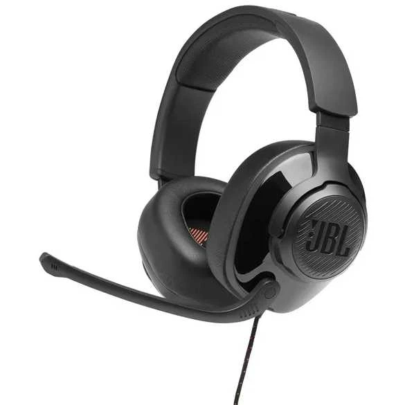 Žaidimų ausinės JBL Quantum 200, Juodos