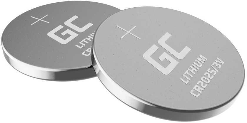 Green Cell Žalias Cell Blister 10x Lithium Baterija CR2025 3V 160mAh Button