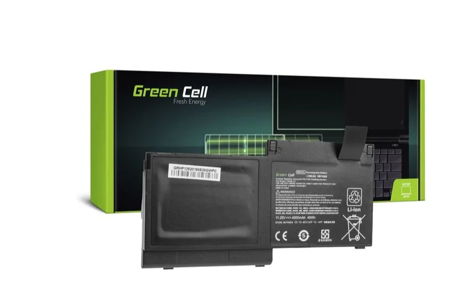 GREENCELL HP141 Žalias Cell Baterija, skirta HP EliteBook 720 G1 G2 820 G1 G2 / 11,25 V 4000 mAh