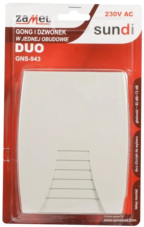 Durų skambutis ZAMEL GNS-943
