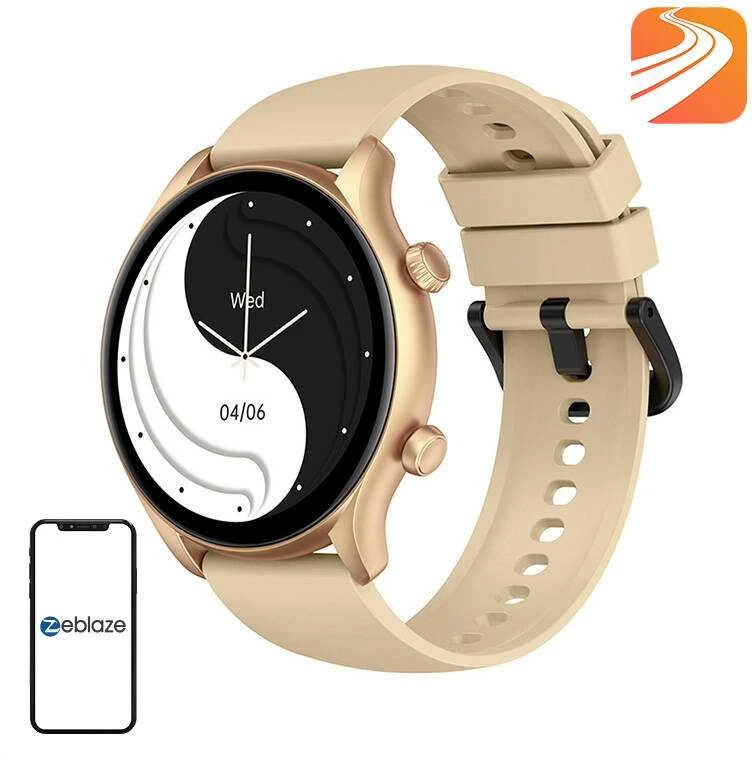 Zeblaze Btalk 3 Plus išmanusis laikrodis (auksinis)