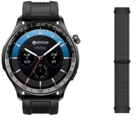 Išmanusis laikrodis - Zeblaze Btalk 4 Pro, 1,43 col. AMOLED, skambučiai balsu, atsparus IP68, juodas