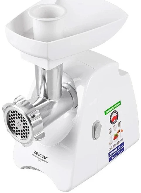 Mėsmalė - Zelmer ZMM5801P 2200 W Baltas