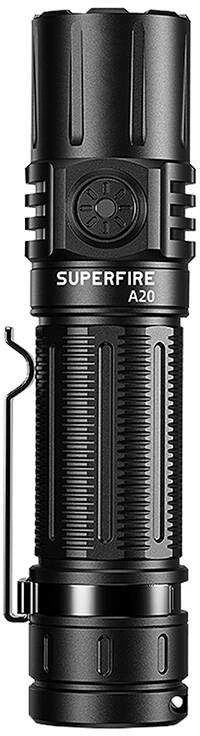 Superfire Rankinis žibintuvėlis, 20W, 1700lm, IP44, įkraunamas USB C, su 21700 4000mAh baterija