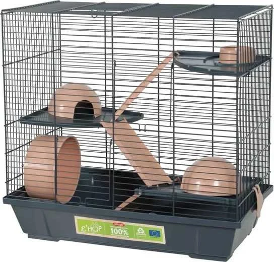 ZOLUX Cage EHOP trigubui žiurkėnų 50 cm - rožinė