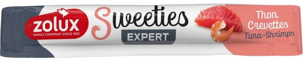 Zolux Laižomas skanėstas Sweeties Expert su Tunu ir Krevetėmis 14g