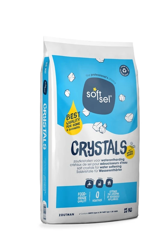 Zoutman Granuliuotoji druska Soft-Sel, 25 kg
