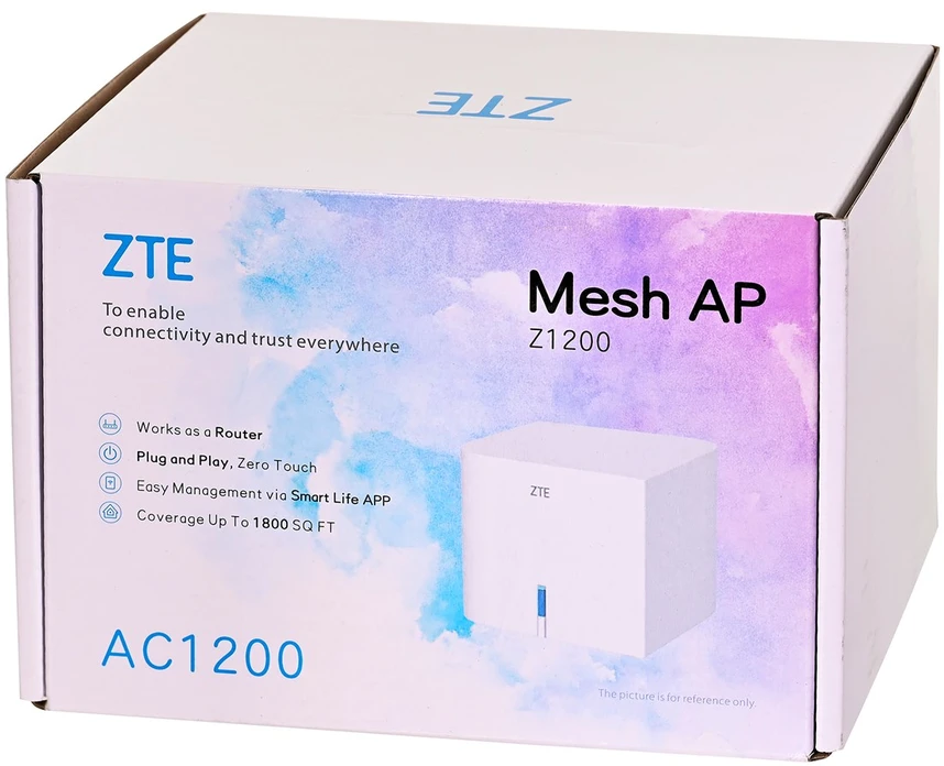 Maršrutizatorius ZTE Z1200 belaidis prieigos taškas 1200 Mbit/s baltas