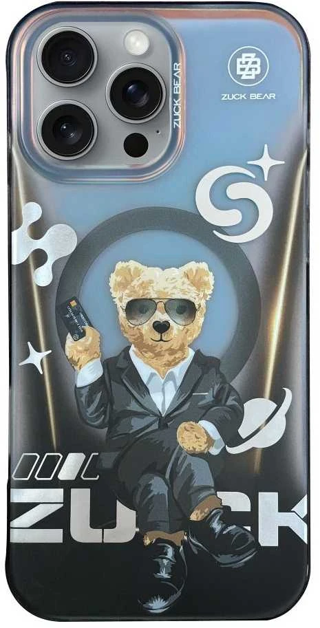ZUCK BEAR dėklas BERLIN BOSS MAG suderinamas su MagSafe, skirtas IPHONE 16 Pro Max eins suave