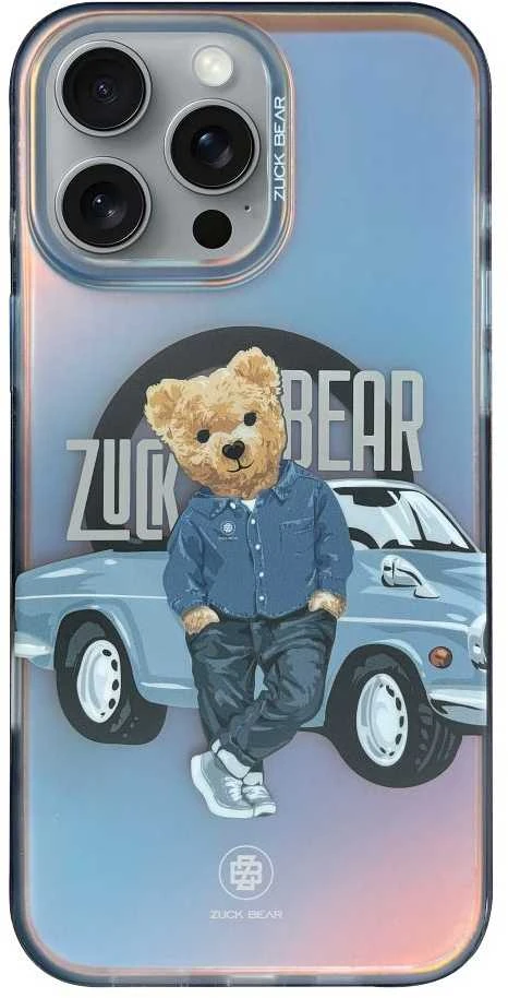 ZUCK BEAR dėklas CALIFORNIA COOL MAG suderinamas su MagSafe, skirtas IPHONE 16 automobiliui