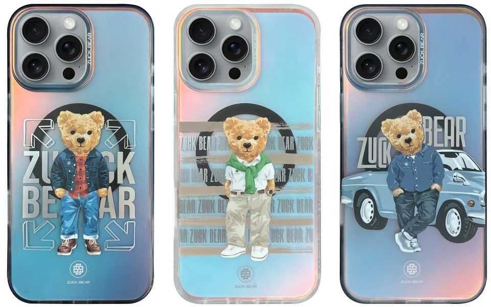 ZUCK BEAR dėklas CALIFORNIA COOL MAG suderinamas su MagSafe, skirtas IPHONE 16 automobiliui