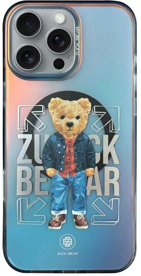 ZUCK BEAR dėklas CALIFORNIA COOL MAG suderinamas su MagSafe, skirtas IPHONE 16 languotiems marškiniams