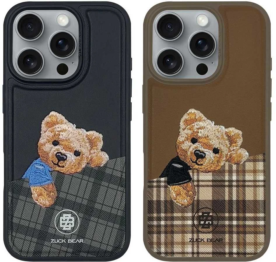 Forcell Vidinis ZUCK BEAR dėklas DARREN, suderinamas su MagSafe 16 juodas