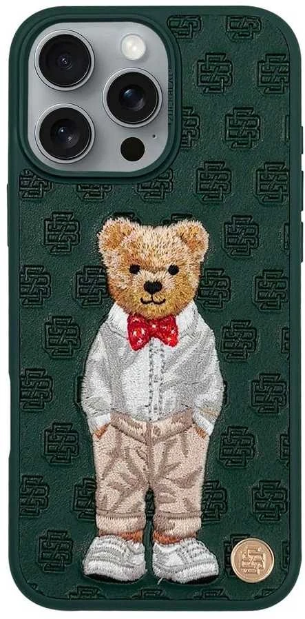 ZuckBear ZUCK BEAR dėklas PARIS GENTLEMAN, skirtas IPHONE 16 Pro Max kostiumui