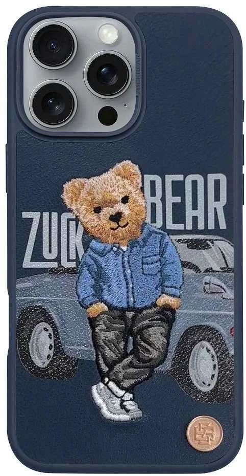 Dėklas ZUCK BEAR SAN FRANCISCO FORTUNE IPHONE 16 Pro Max bay area grotuvui