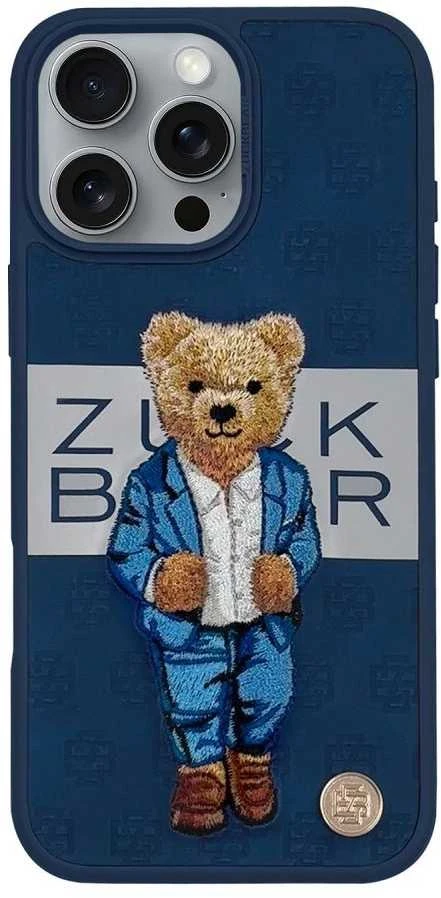ZuckBear ZUCK BEAR dėklas PARIS GENTLEMAN, skirtas IPHONE 16 Pro Max kostiumui