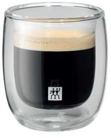 ZWILLING Sorrento permatomų espresso stikliukų rinkinys, 2 vnt.