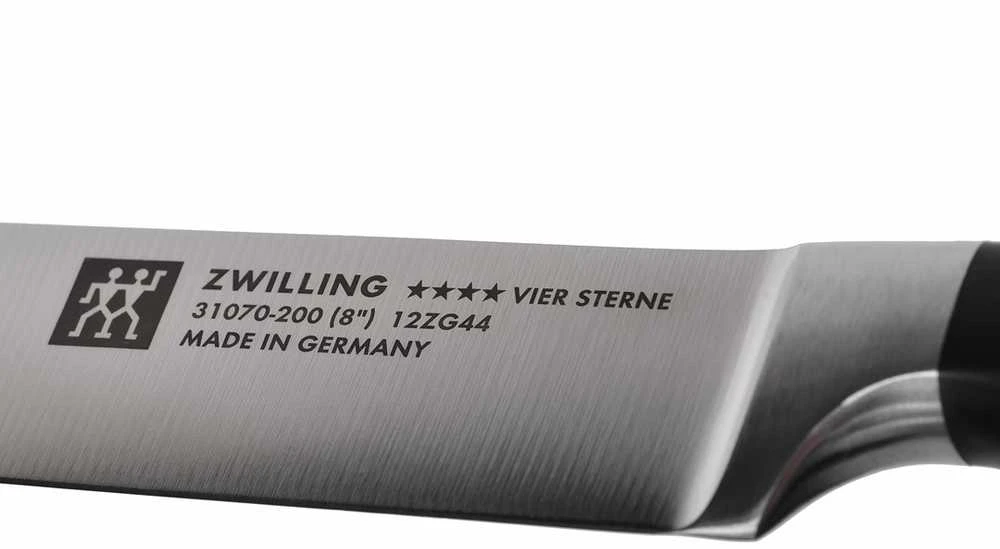 ZWILLING FOUR STAR 7 dalių tamsaus uosinio peilių rinkinys su KIS technologija