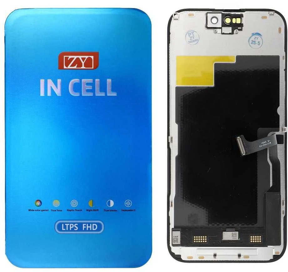 ZY LCD ekranas, skirtas IPHONE 15 PRO FFHD-900p Incell (keisti IC)