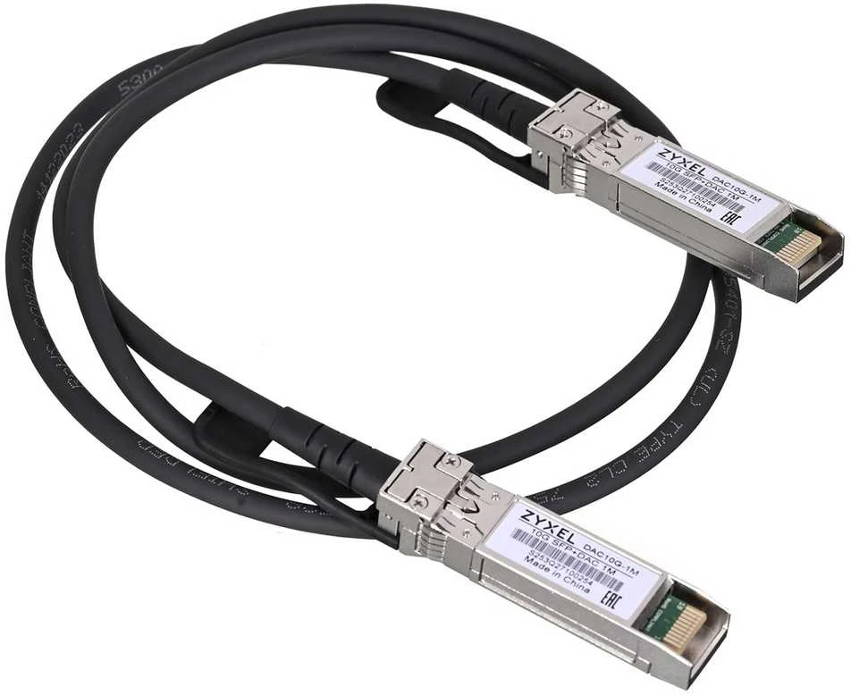 Zyxel DAC10G-3M InfiniBand/fibre optic cable SFP+ Juodas