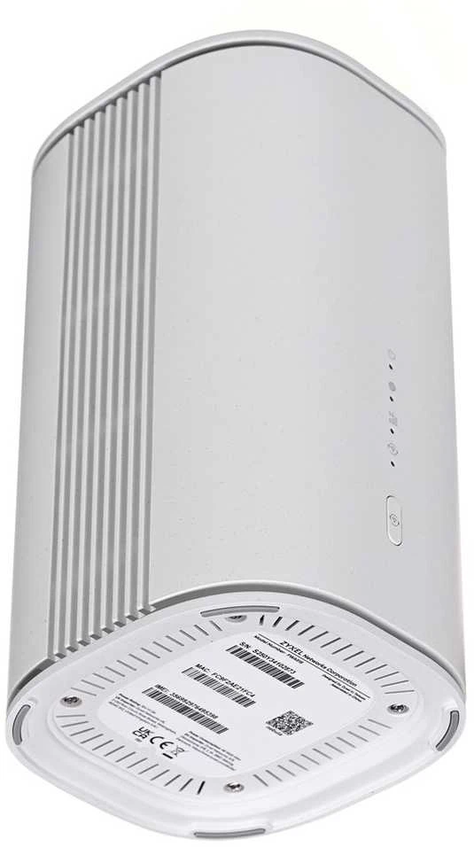 Zyxel FWA515-EU0102F belaidis maršrutizatorius 2,5 gigabito eterneto dviejų dažnių (2,4 GHz / 5 GHz) 5G Baltas